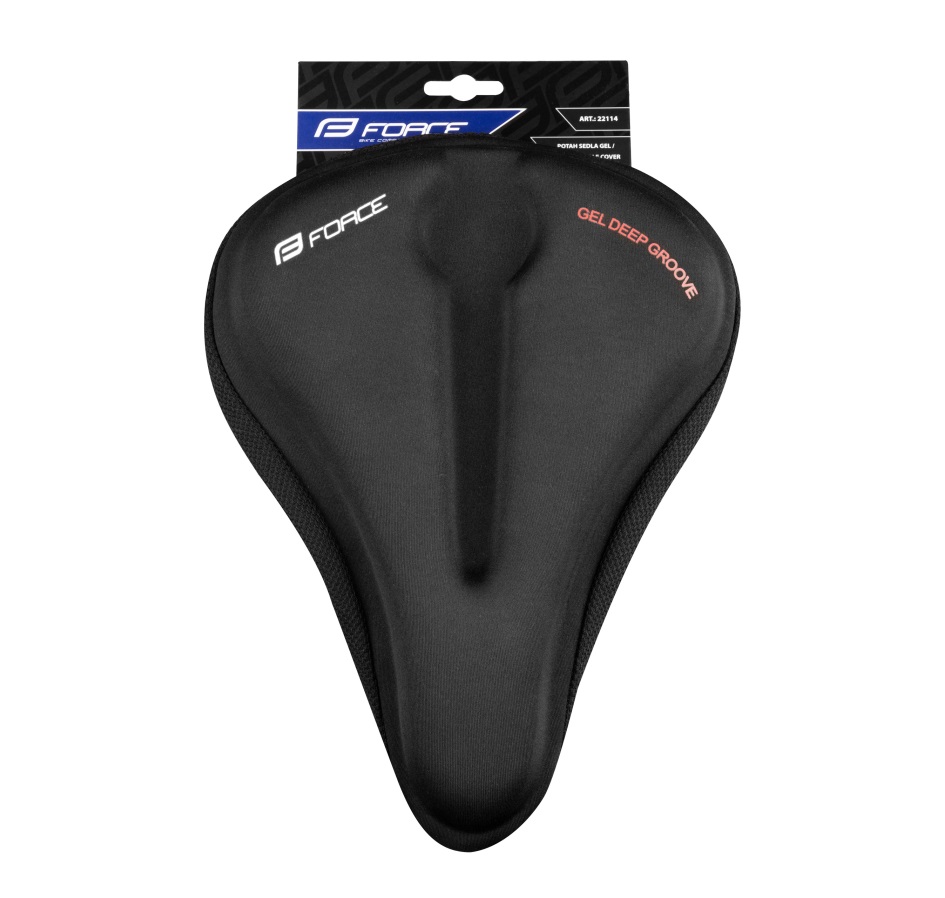 potah sedla FORCE GEL 290 x 215 mm s prolisem