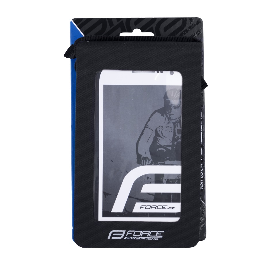 pouch for smartphone FORCE DIVE, waterproof, black