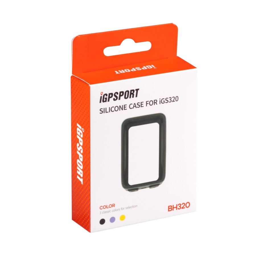 pouzdro silikonové pro iGPSport iGS320, černé