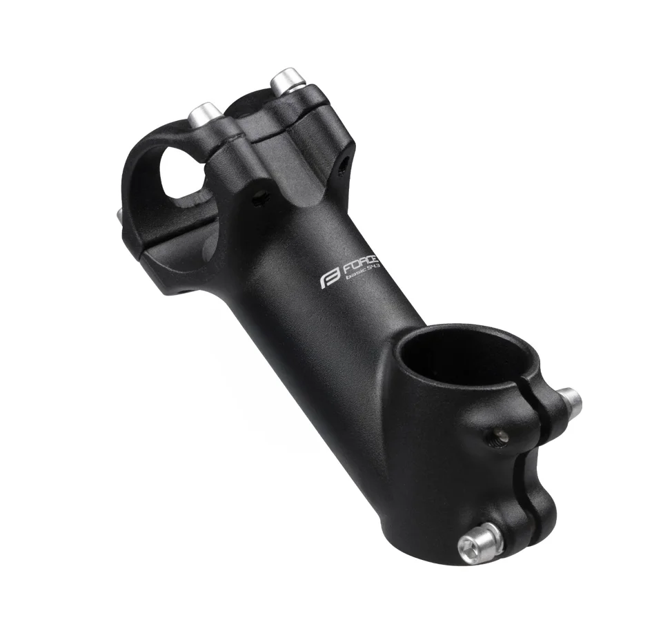 představec FORCE BASIC S4.3  31,8/90mm Al, černý
