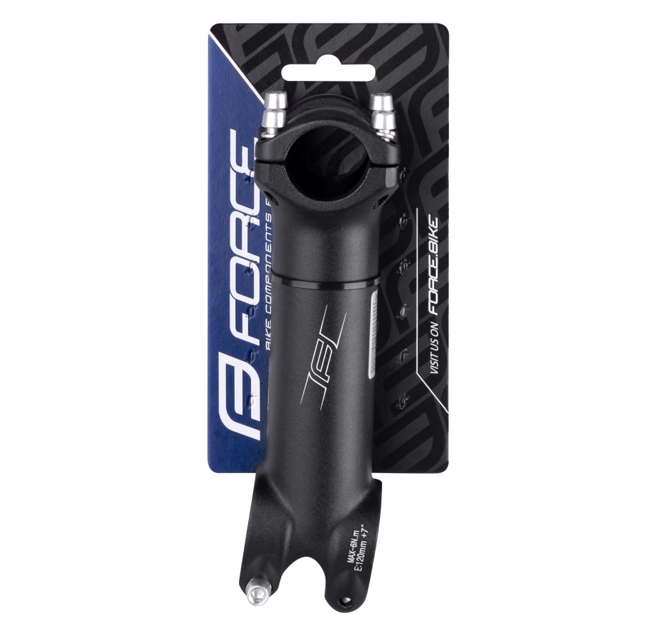 představec FORCE BASIC S4.6  25,4/120mm Al, černý