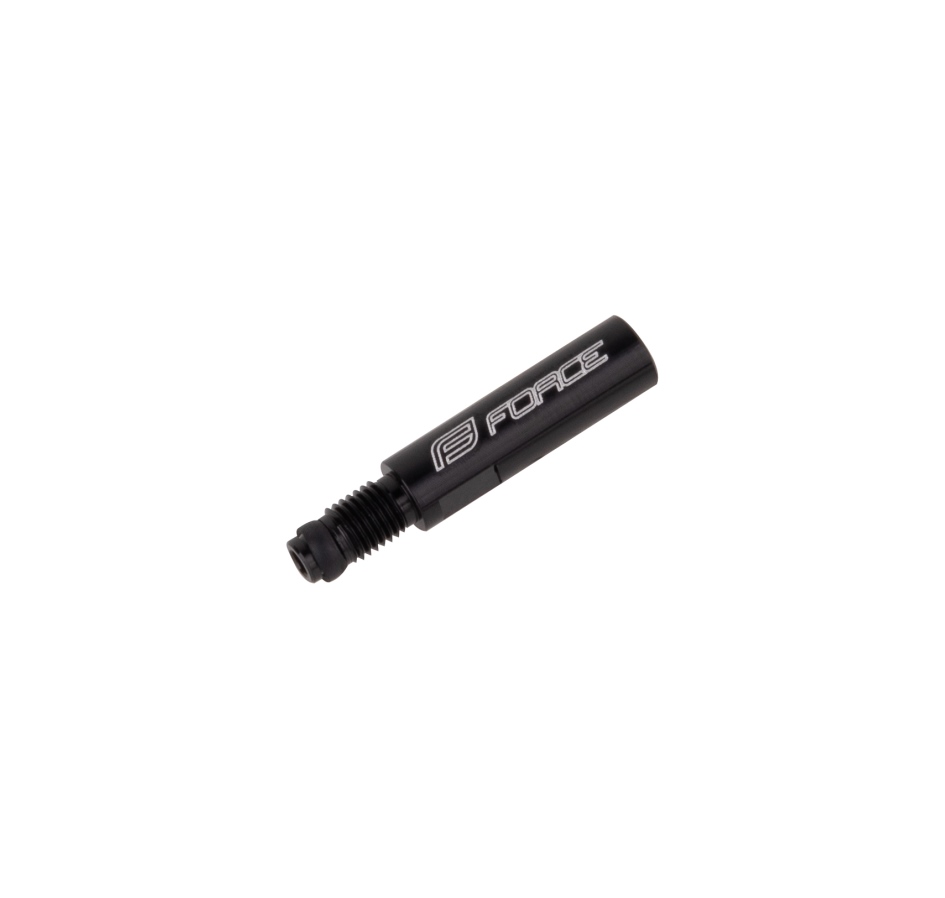 presta valve extender Al 21mm FORCE, black Force