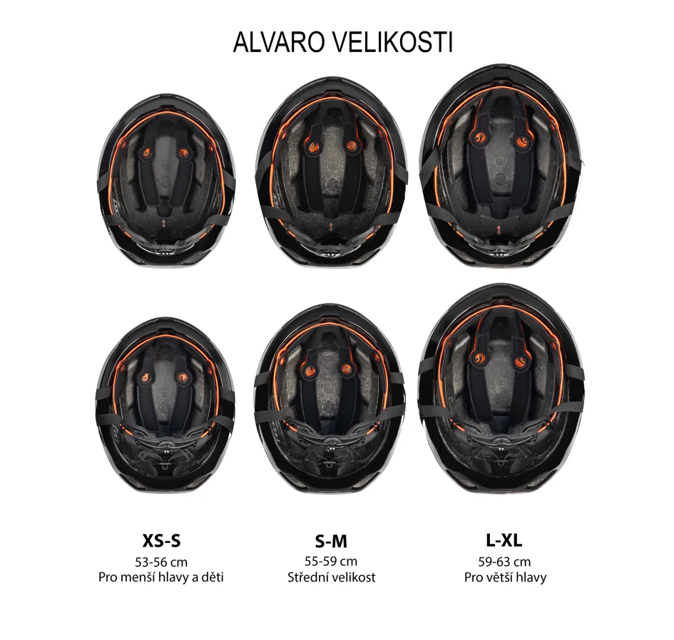 přilba FORCE ALVARO AERO, bílá