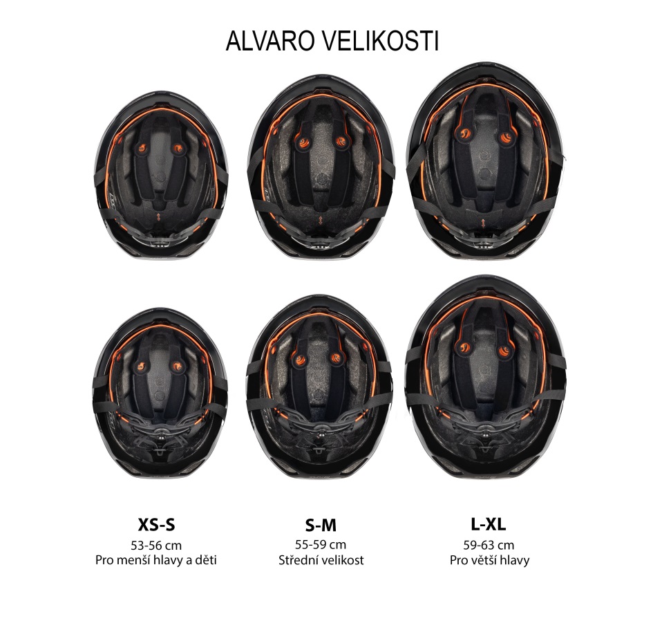 přilba FORCE ALVARO AERO, černá