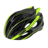 přilba FORCE BULL, černo-fluo