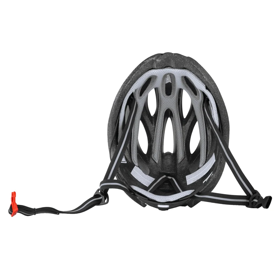 přilba FORCE BULL HUE, černo-šedá