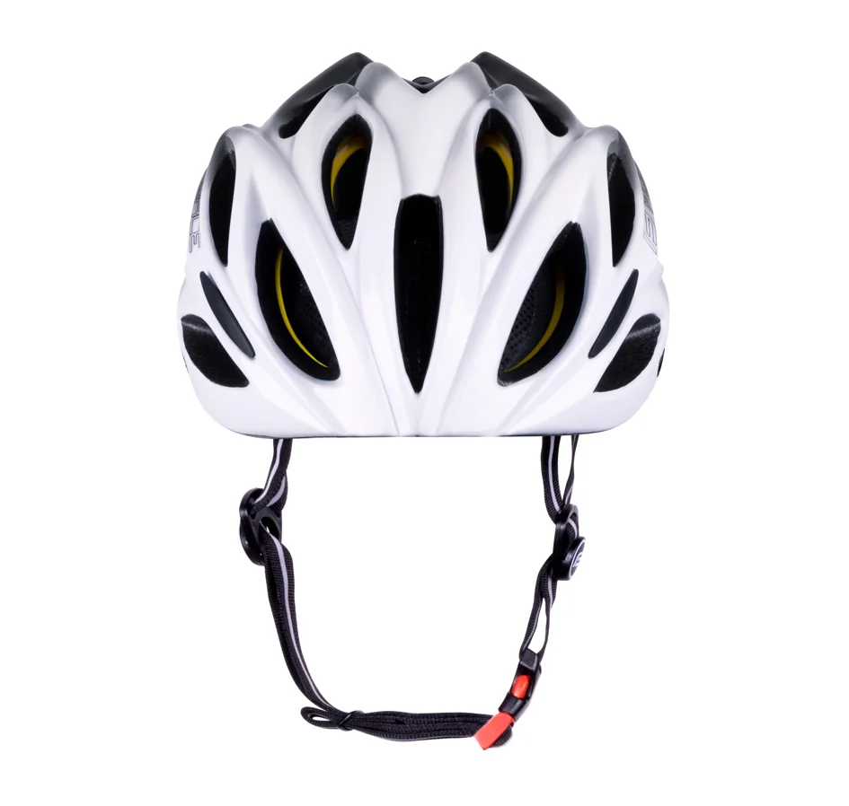 přilba FORCE BULL HUE MIPS, bílo-černá