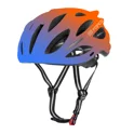 přilba FORCE BULL HUE, modro-oranžová S-M