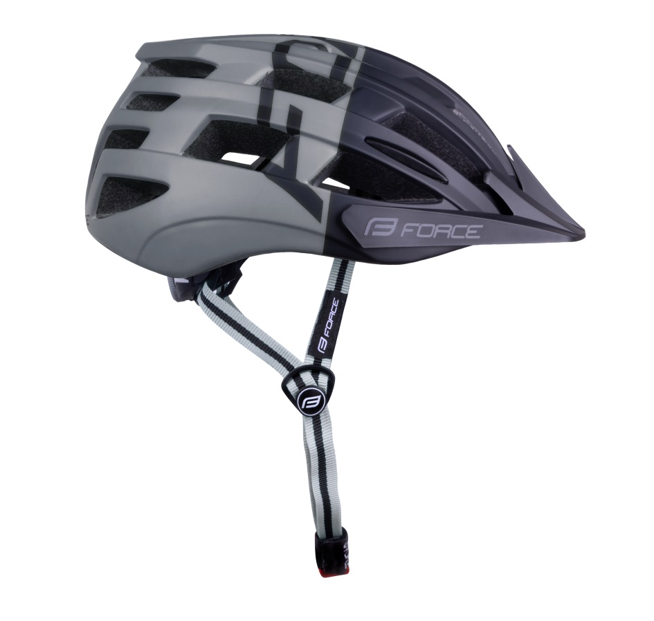 přilba FORCE CORELLA MTB, černo-šedá