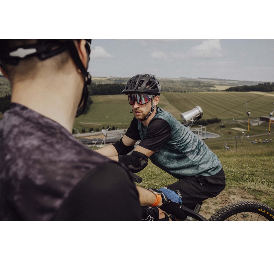 přilba FORCE CORELLA MTB, černo-šedá