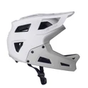 přilba FORCE DROP downhill, bílo-šedá L-XL