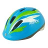 přilba FORCE FUN STRIPES dětská, modro-zel-bílá 