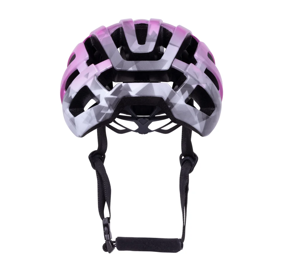 přilba FORCE HAWK, černo-růžová 