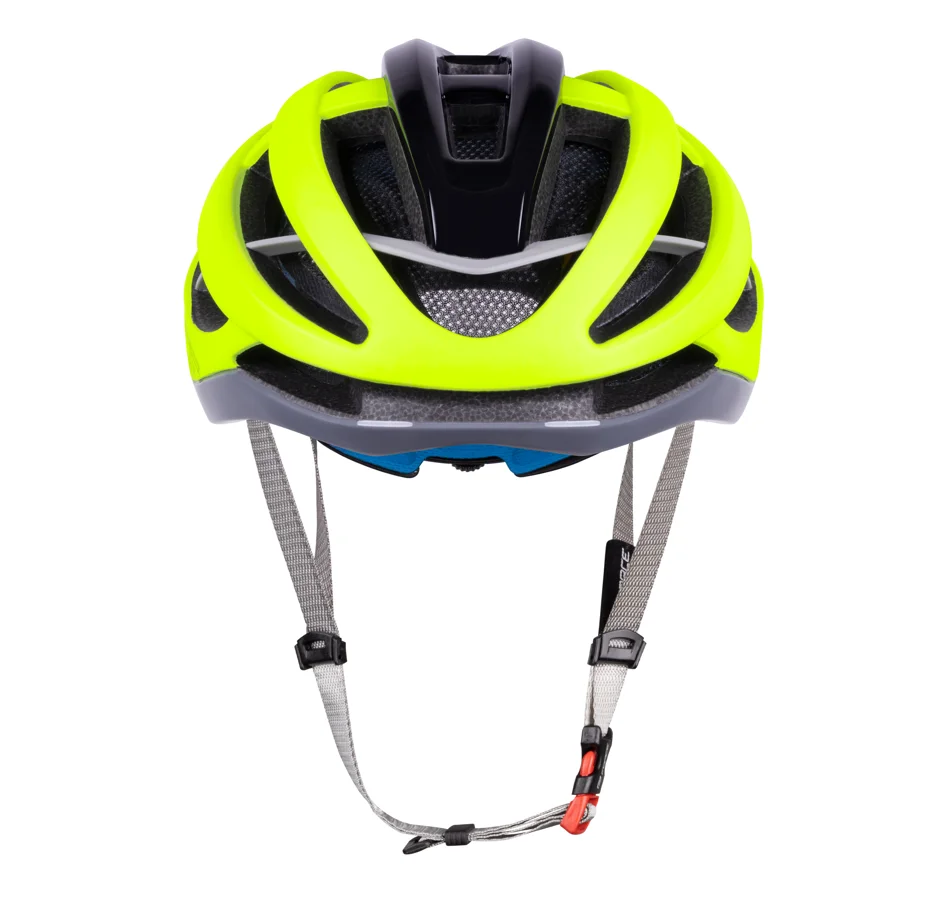 přilba FORCE LYNX, fluo-šedá