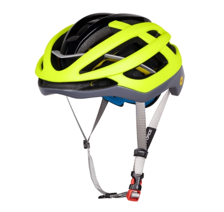 přilba FORCE LYNX MIPS, fluo-šedá