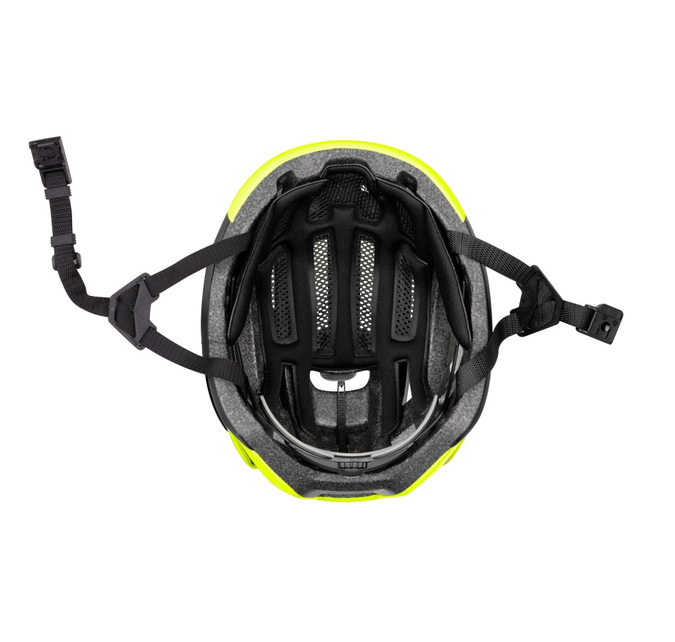 přilba FORCE NEO, fluo-černá
