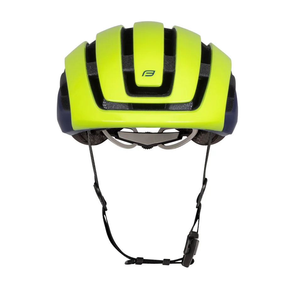 přilba FORCE NEO MIPS, fluo-modrá