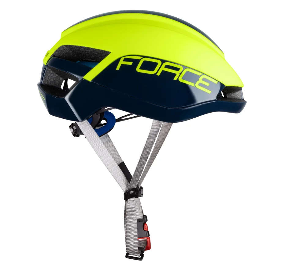 přilba FORCE ORCA MIPS,fluo-modrá