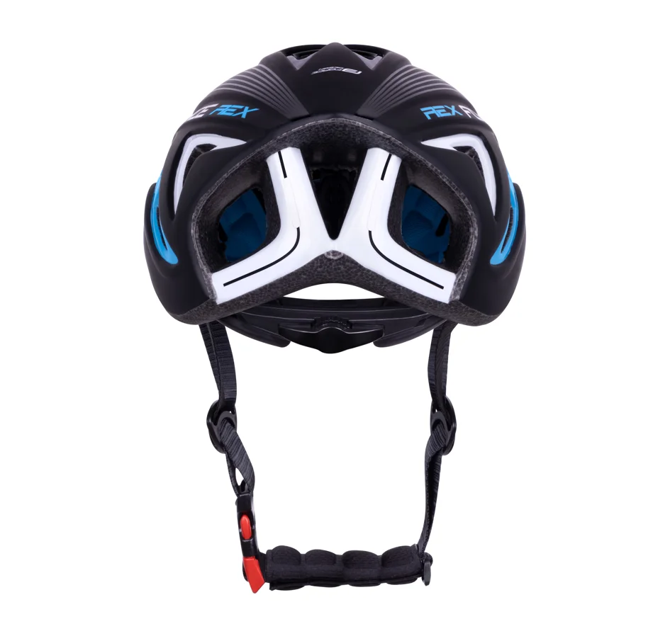 přilba FORCE REX, černo-modrá