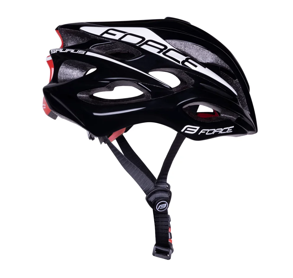 přilba FORCE SAURUS, černá