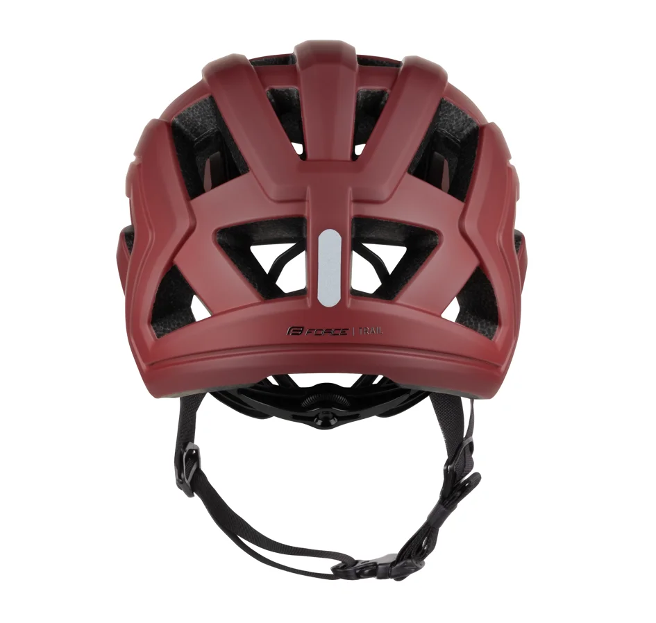 přilba FORCE TRAIL MTB, bordo