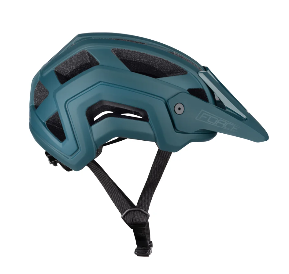 přilba FORCE TRAIL MTB, petrolejová