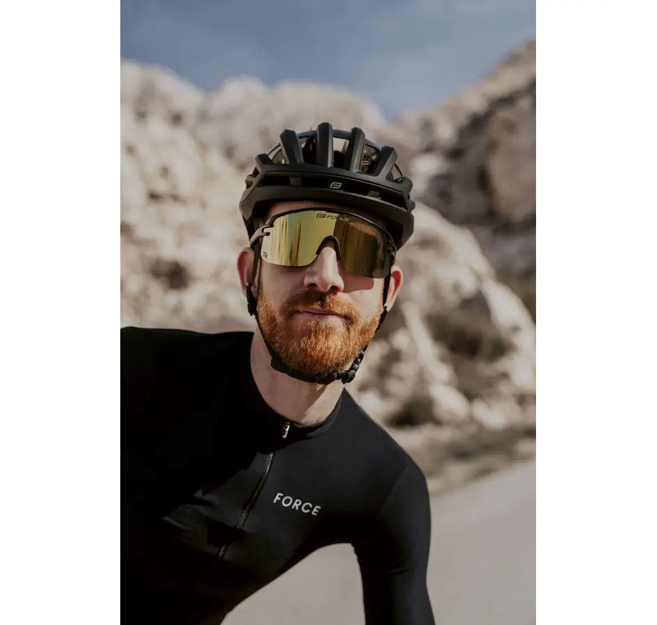 přilba FORCE VEGA, černá matná