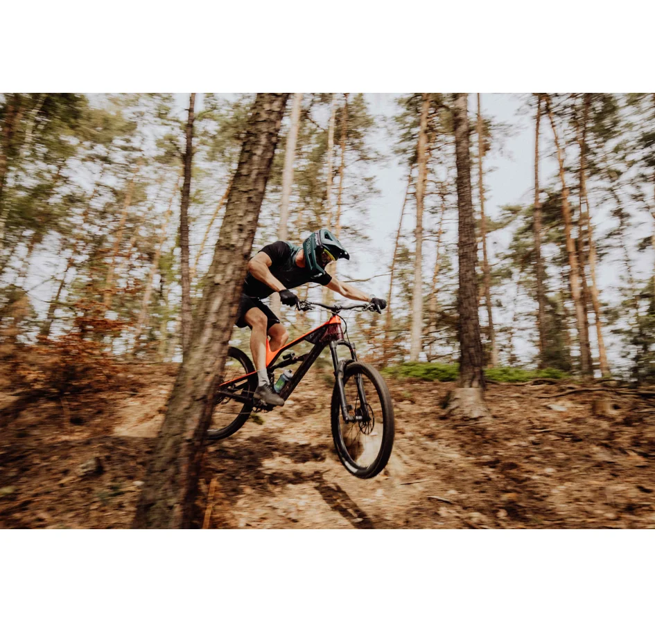 přilba FORCE VENOM downhill, petrolejová