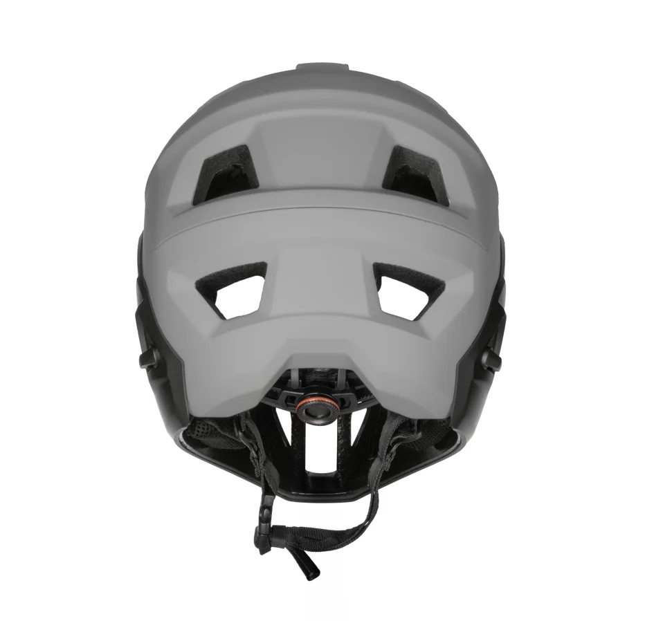 přilba FORCE VENOM downhill, šedo-černá