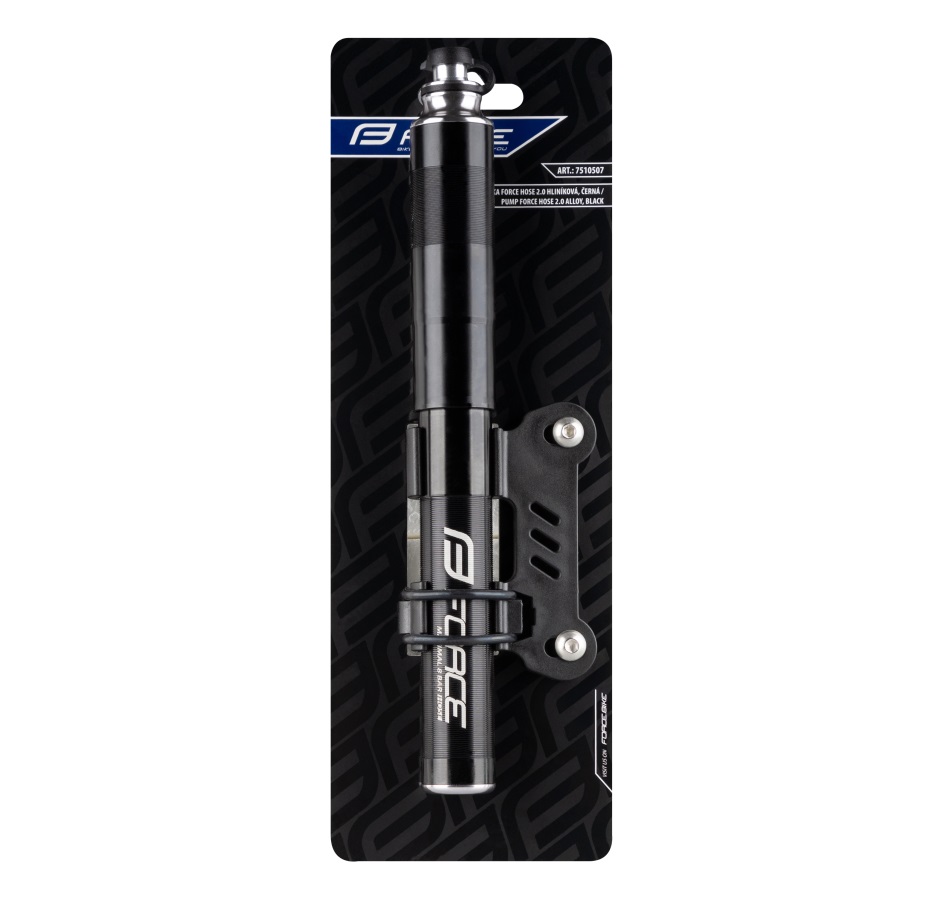 pump FORCE HOSE 2.0, alloy, black