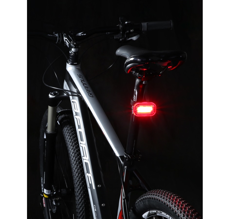 rear light FORCE BASIC LED 16LM LED + battery