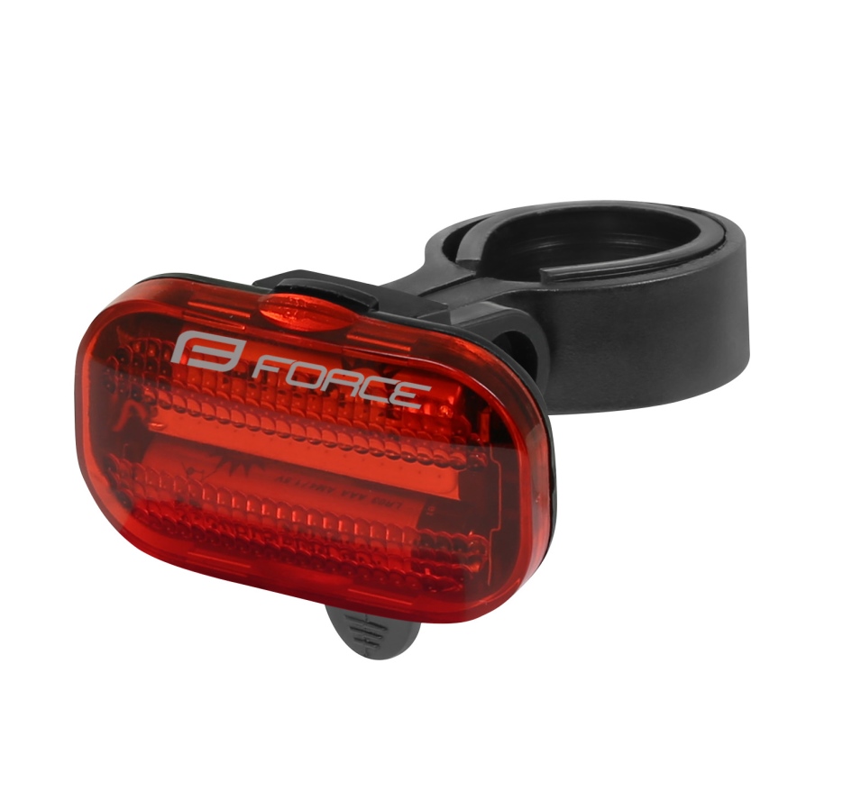 rear light FORCE BASIC LED 16LM LED + battery