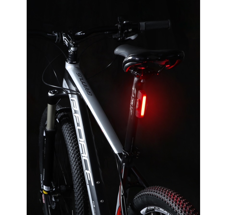 rear light FORCE COB 29LM, 16x LED, USB