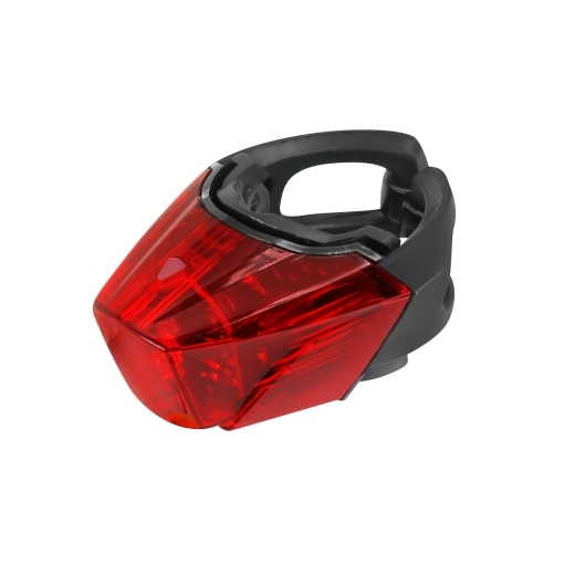 rear light FORCE CRYSTAL 30LM 3x LED, battery