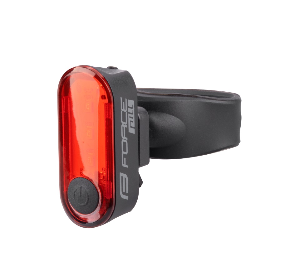 rear light FORCE PILL 12LM, 3 x LED, USB