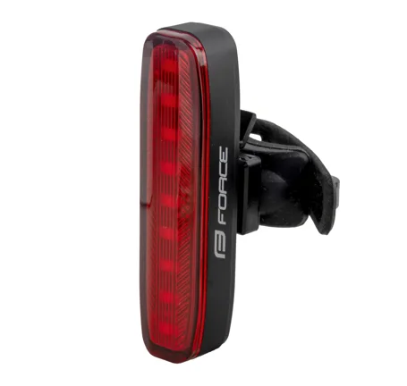 rear light FORCE PIPE 40LM, 9 LED, USB