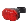 rear light FORCE TRI 3LM 3 LED, battery