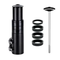 reduction F fork adapter 1 1/8''Al,132mm, matt blk