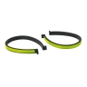 reflective trouser clips FORCE, plastic, fluo