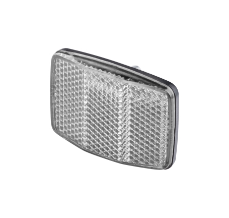 reflector front square, white