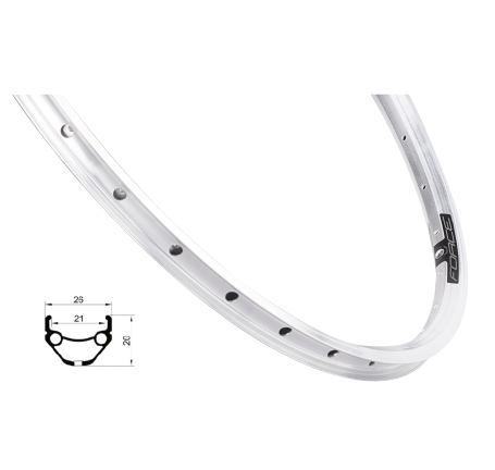 rim FORCE PRIME 559x21, 32H, silver