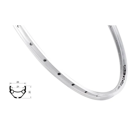 rim FORCE PRIME 622x21, 36H, silver