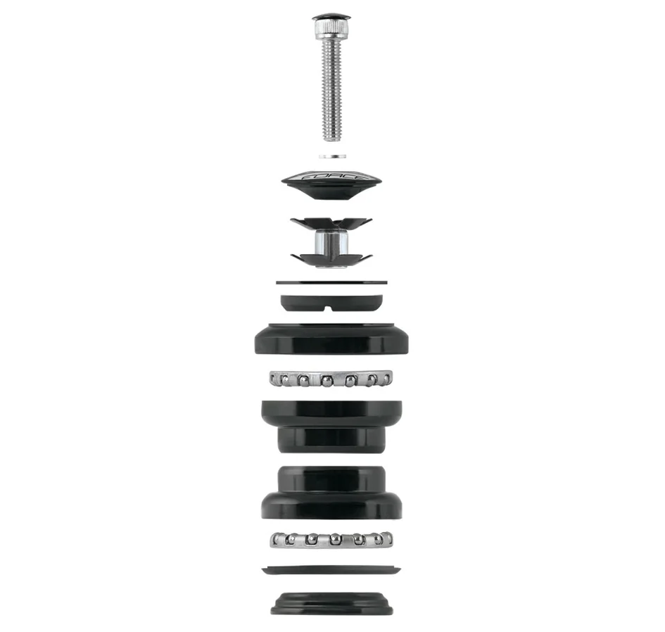 řízení FORCE AHEAD 1 1/8'' Fe, černé