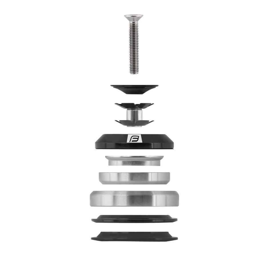 řízení FORCE TAPER 1 1/8"-1 1/2" integrov.černé