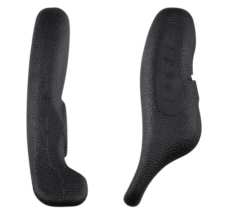 rohy FORCE RAB 12 cm AL+guma, černé