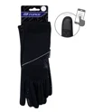 rukavice F VISION softshell, jaro-podzim, černé