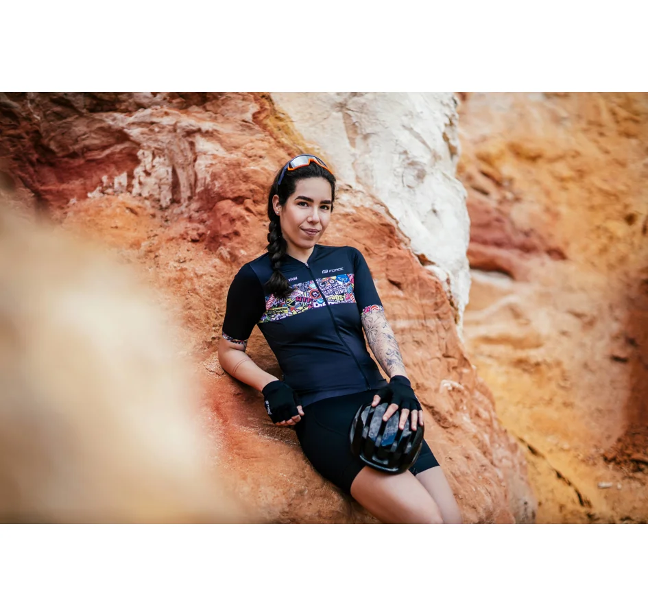 rukavice FORCE DARK, černé