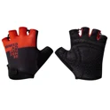 rukavice FORCE FINE, černo-červené M