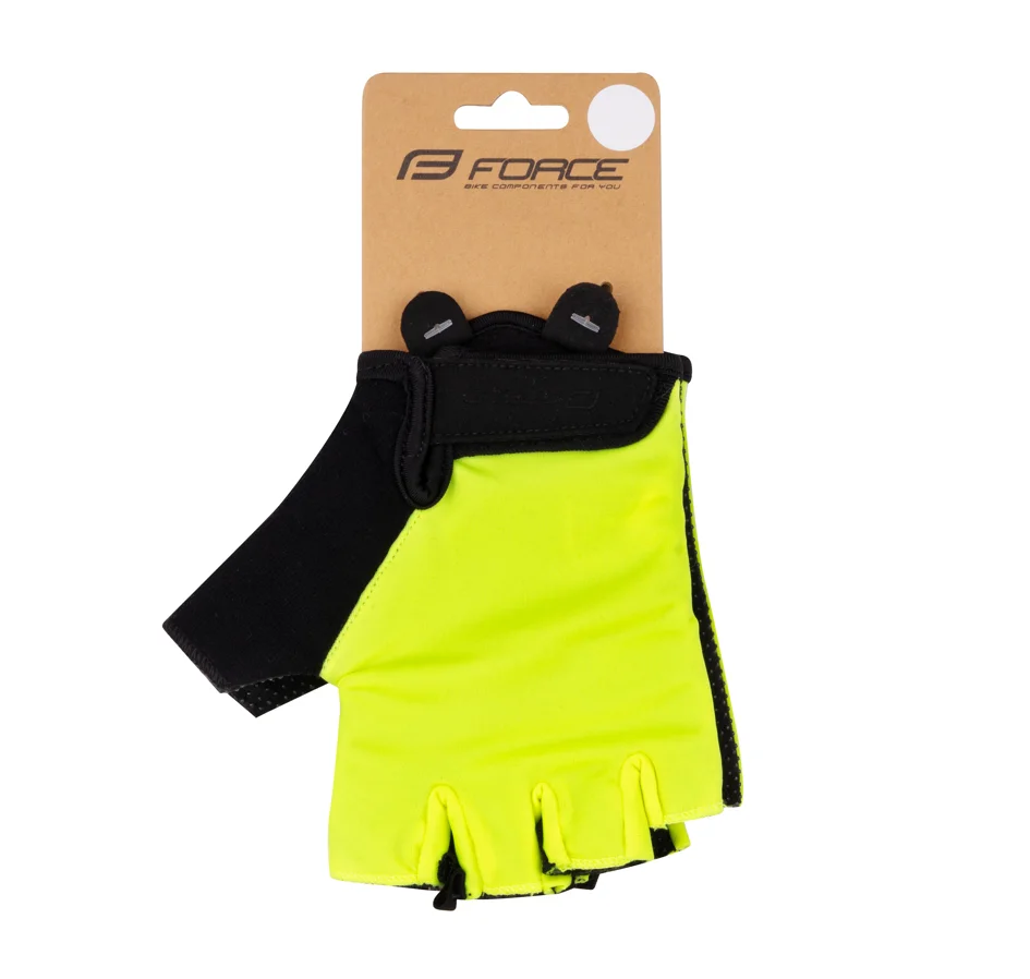 rukavice FORCE FUN, fluo