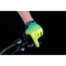 rukavice FORCE MTB ANGLE letní, fluo-modré